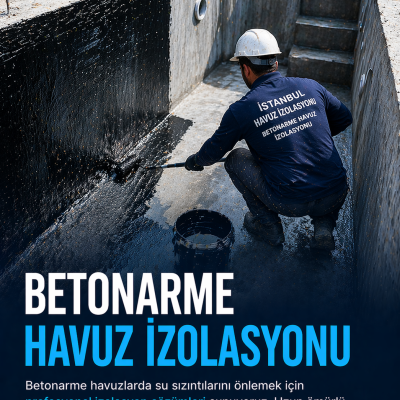 betonarme havuz izolasyonu