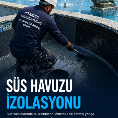 süs havuzu izolasyonu
